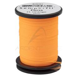 Fils de montage polyfloss SEMPERFLI 400D fluo orange