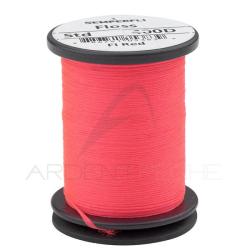 Fils de montage polyfloss SEMPERFLI 400D fluo rouge