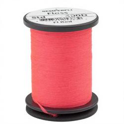 Fils de montage polyfloss SEMPERFLI 400D fluo rouge