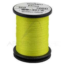 Fils de montage polyfloss SEMPERFLI 400D golden olive