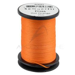 Fils de montage polyfloss SEMPERFLI 400D hot orange