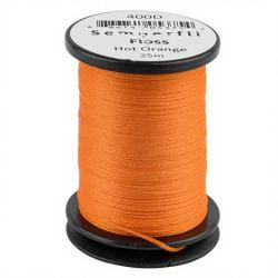 Fils de montage polyfloss SEMPERFLI 400D hot orange