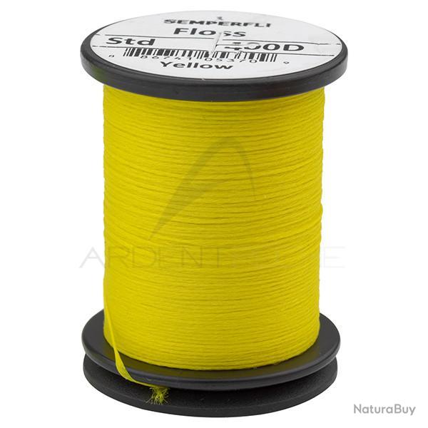 Fils de montage polyfloss SEMPERFLI 400D jaune