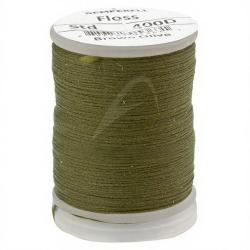 Fils de montage polyfloss SEMPERFLI 400D marron olive