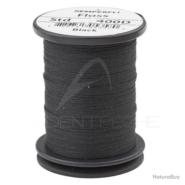 Fils de montage polyfloss SEMPERFLI 400D noir