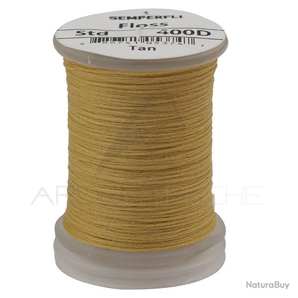 Fils de montage polyfloss SEMPERFLI 400D tan
