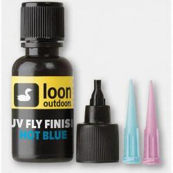 R&eacute;sine UV fly finish couleur LOON Bleu chaud