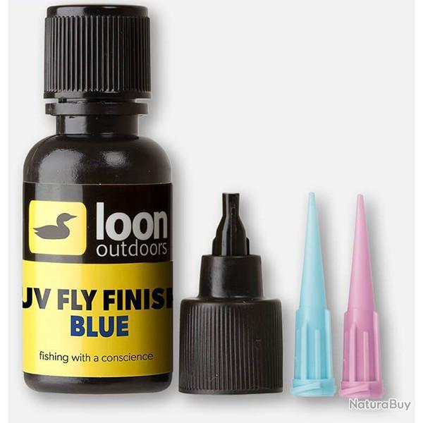 R�sine UV fly finish couleur LOON Bleu