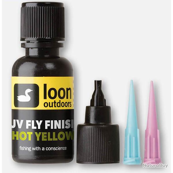 R�sine UV fly finish couleur LOON Jaune chaud