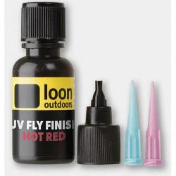 R&eacute;sine UV fly finish couleur LOON Rouge chaud