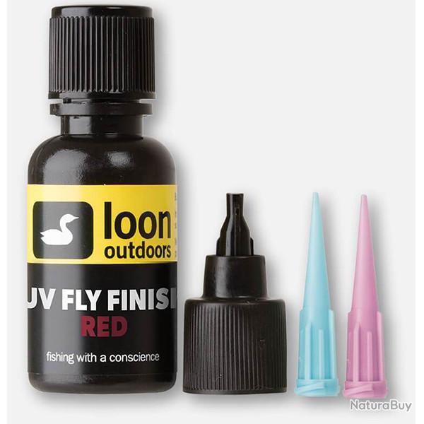 R�sine UV fly finish couleur LOON Rouge