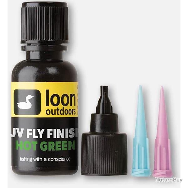 R�sine UV fly finish couleur LOON Vert chaud