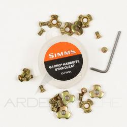 Clous SIMMS HARDBITE STAR sp&eacute;ciale G4 Pro X10