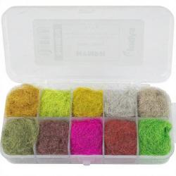 Boite distributrice Dubbing Sybai Flash nymphe Bright colors