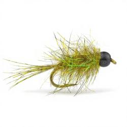Mouche Igor et Nadica Stancev Hare�s Olive-black nymph H14