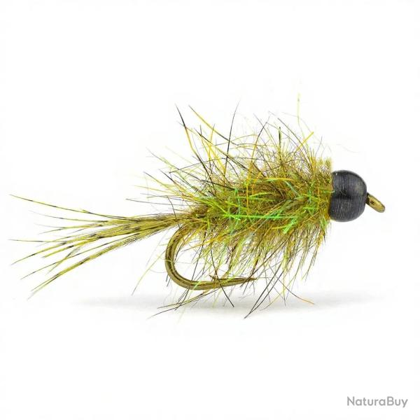 Mouche Igor et Nadica Stancev Hare�s Olive-black nymph H14