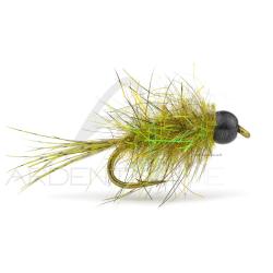 Mouche Igor et Nadica Stancev Hare�s Olive-black nymph H16