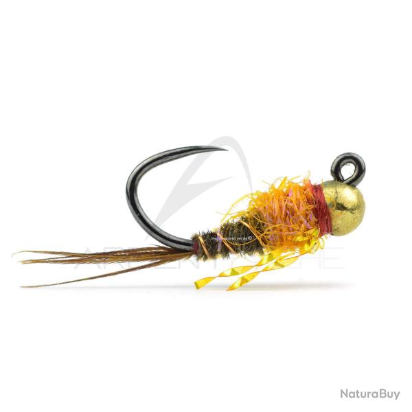 Mouche RIO French Dip G2 hot orange H14 - bille 2.8mm