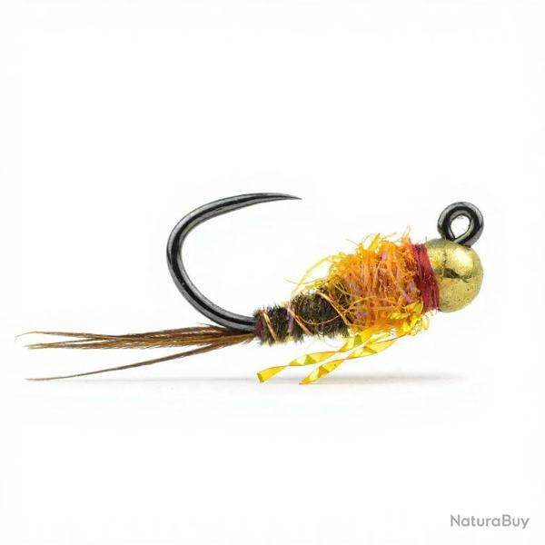Mouche RIO French Dip G2 hot orange H16 - bille 2.3mm