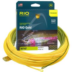 Soie RIO PREMIER GOLD jaune/olive WF2F