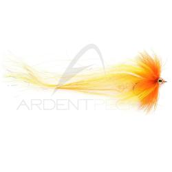 Mouche brochet Pike Yellow orange 6/0