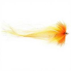 Mouche brochet Pike Yellow orange 6/0