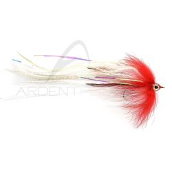 Mouche brochet Pike red white 6/0 6/0