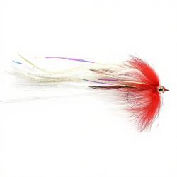 Mouche brochet Pike red white 6/0 6/0