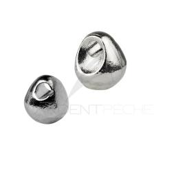 Bille tungst&egrave;ne OFF Bead Argent 3.3 mm