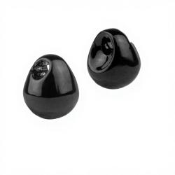 Bille tungst&egrave;ne OFF Bead Noir 3.3 mm