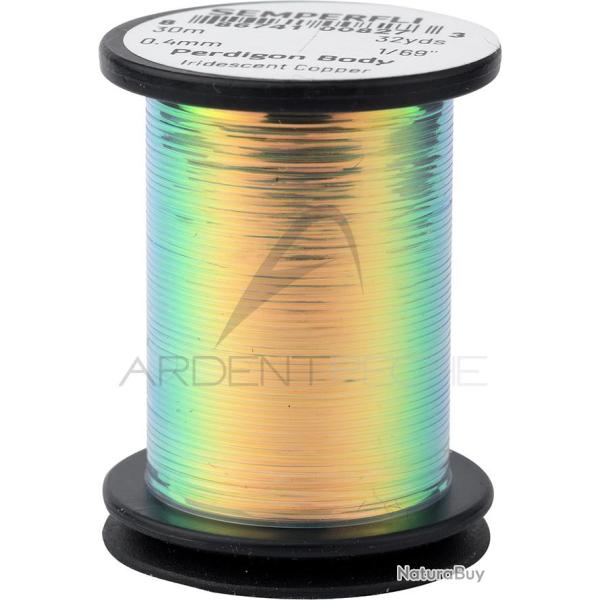 Tinsel perdigone Iridescent Cuivre