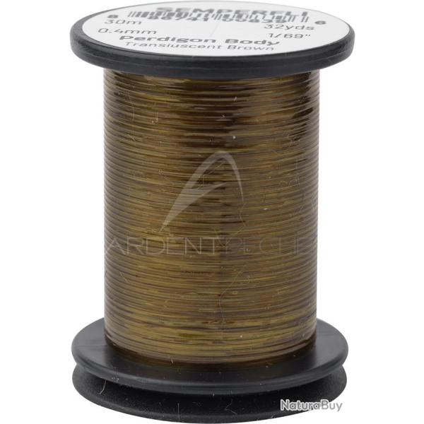 Tinsel perdigone Transluscent Marron