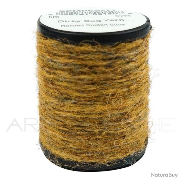 Dirty Bug Yarn Mottled golden olive