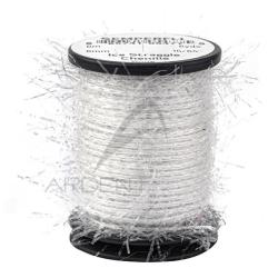 Chenille Ice Straggle Blanc