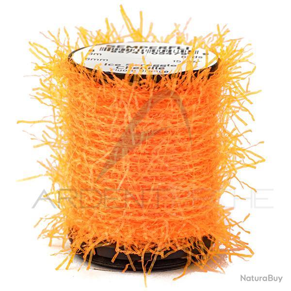 Chenille Ice Straggle Fluo Orange