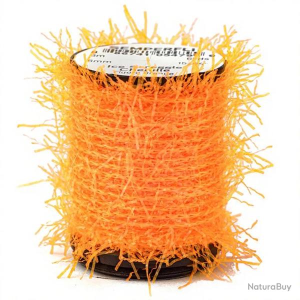 Chenille Ice Straggle Fluo Orange