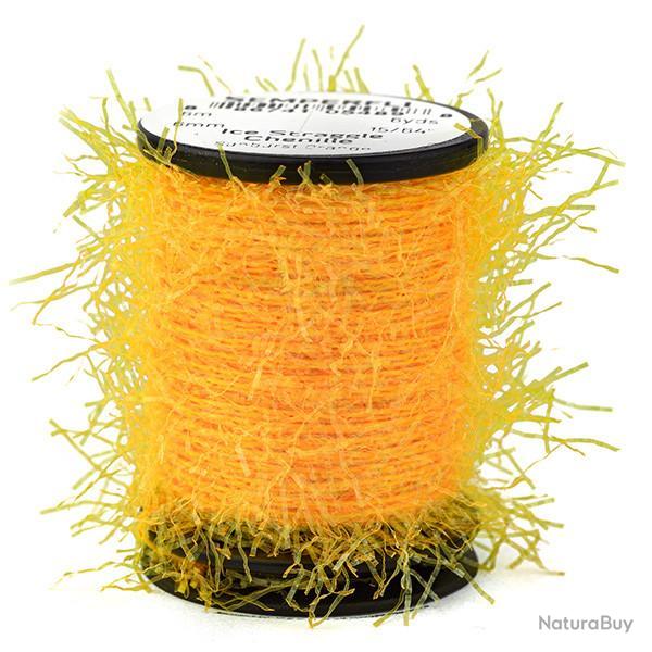 Chenille Ice Straggle Sunburst Orange