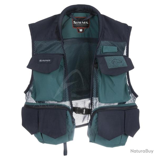 Gilet Mouche SIMMS Tributary Deep Sea Green XS