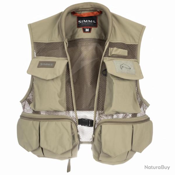 Gilet Mouche SIMMS Tributary Tan M