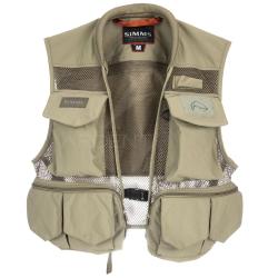 Gilet Mouche SIMMS Tributary Tan XS
