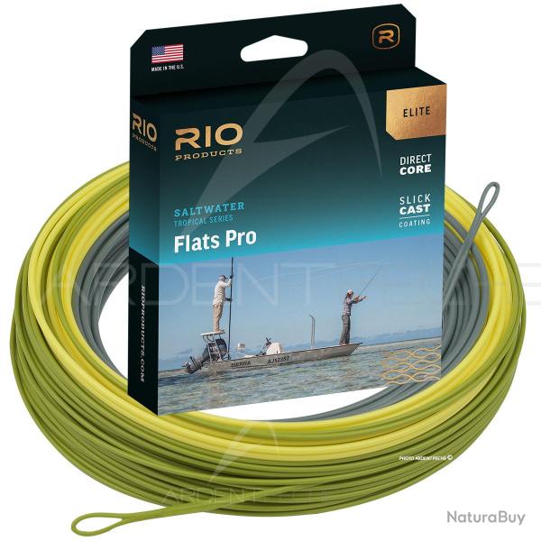 Soie RIO ELITE Flats Pro grey/sable/olive Flottante WF11F