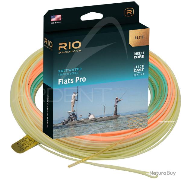 Soie RIO ELITE Flats Pro Stealthtip Flottante pointe intermdiaire WF9F/I