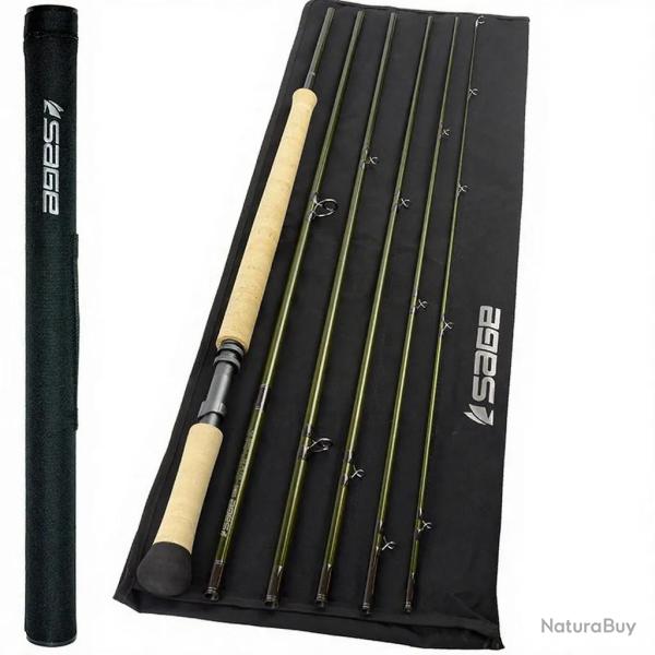 Canne � mouche SAGE SPEY SONIC 14' soie 9 (6 brins)