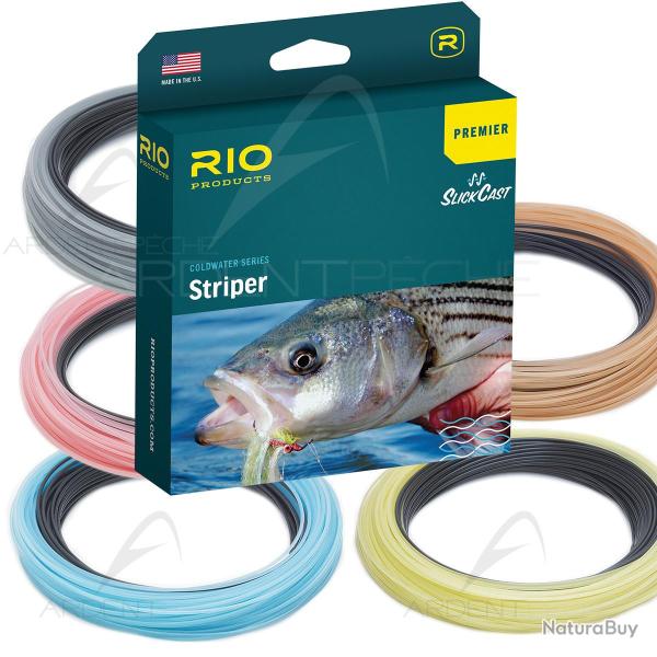 Soie RIO PREMIER Striper Pointe Plongeant 9m 300gr 8/9