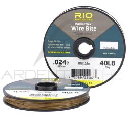 Fils acier gain&eacute; RIO PowerFlex Wire Bite 30 lb