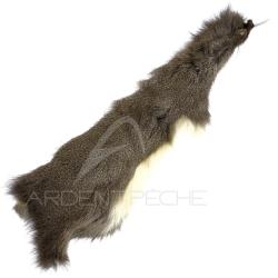 Demi-peau &eacute;cureuil gris