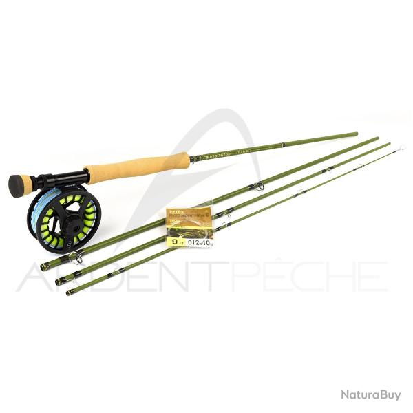 Pack Canne � mouche REDINGTON FIELD BASS R�servoir 9' soie 7