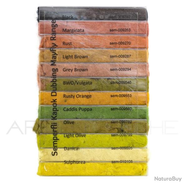 Boite distributrice Dubbing Kapok Mayfly