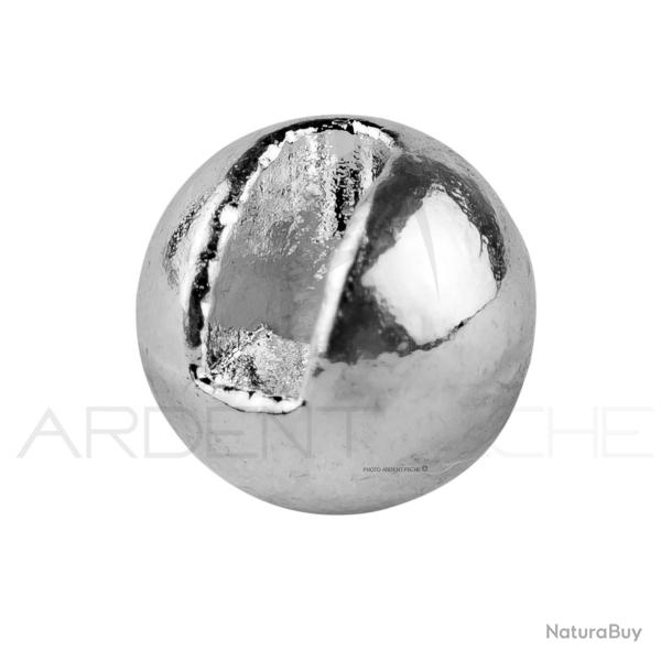 Bille tungst�ne fendues ECO argent 2.5mm