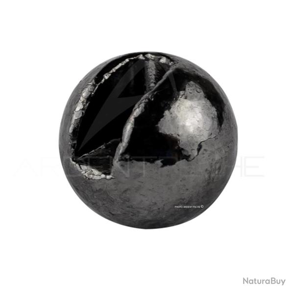 Bille tungst�ne fendues ECO noir nickel� 4mm